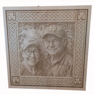 Personalized Celtic Frame Engraved